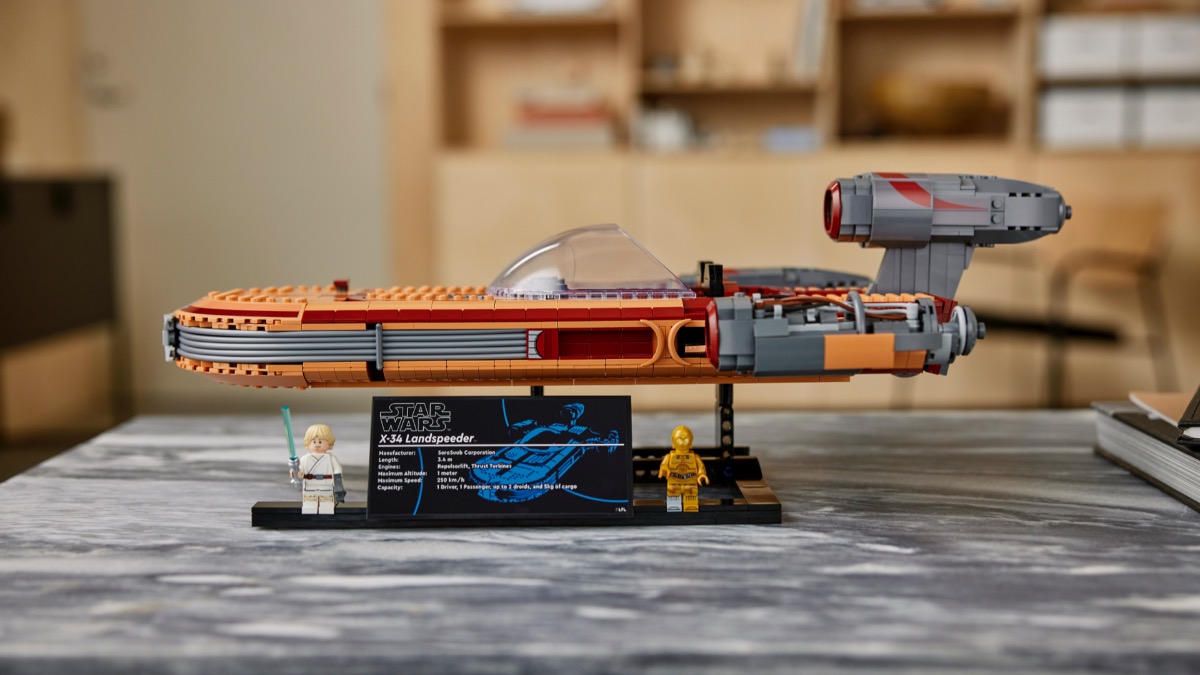LEGO Star Wars UCS 75341 Luke Skywalker’s Landspeeder officially revealed