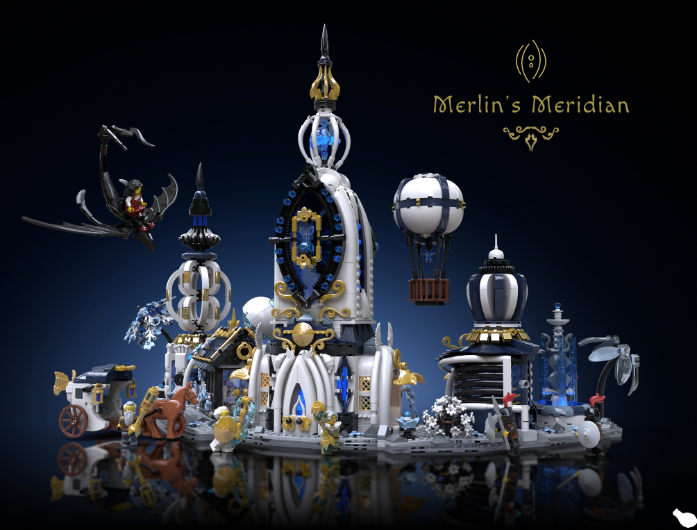 LEGO BrickLink Designer Program Series 8 Merlins Meridian