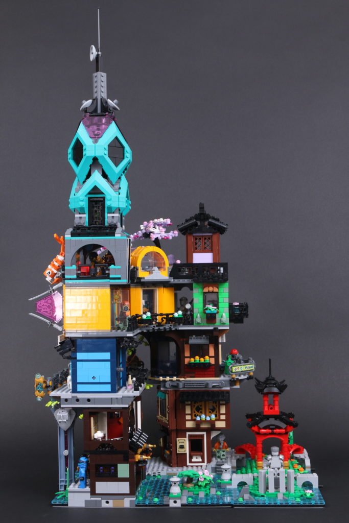 LEGO NINJAGO 71741 NINJAGO City Gardens review 9