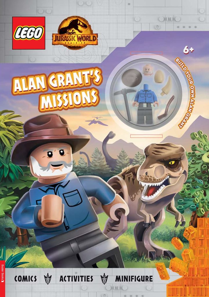 LEGO Jurassic World Alan Grants Missions cover 720x1024