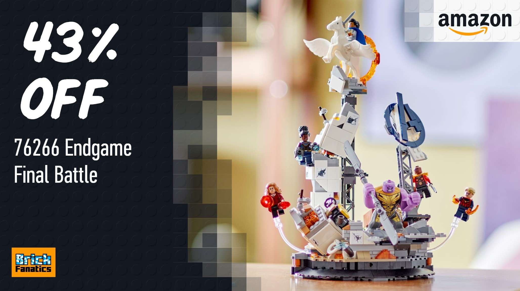 Amazon LEGO deals: Capture an iconic moment from the Infinity Saga