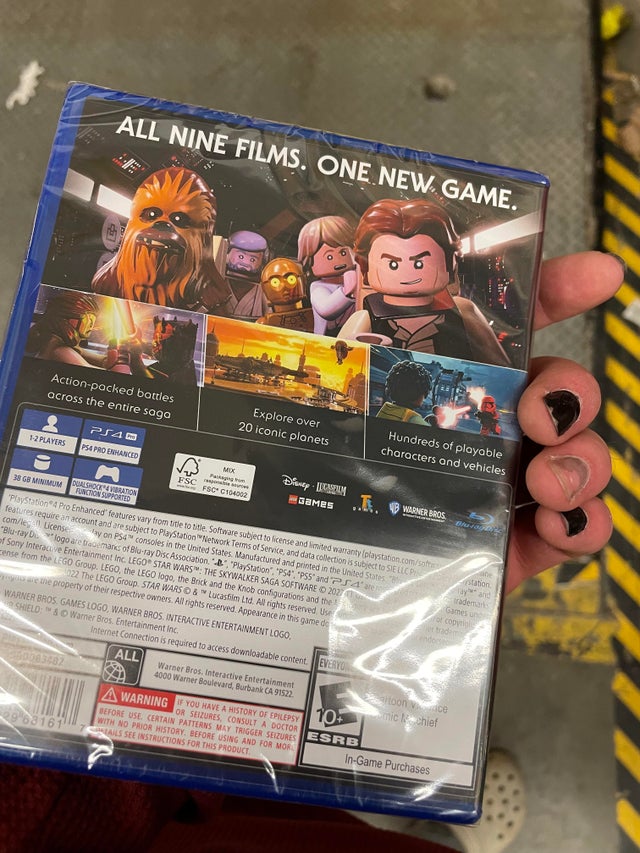 LEGO Star Wars The Skywalker Saga physical packaging 1