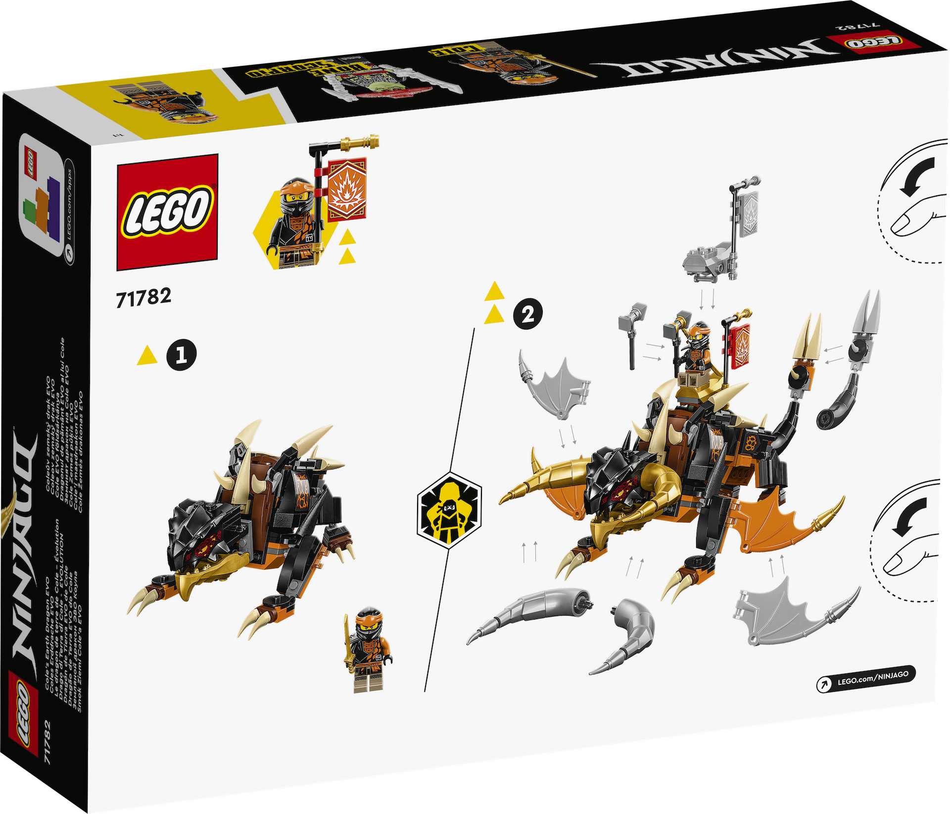 LEGO NINJAGO 71782 Coles Earth Dragon EVO 2