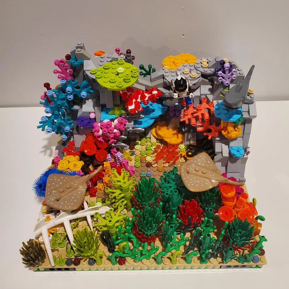 LEGO Marine Reef after