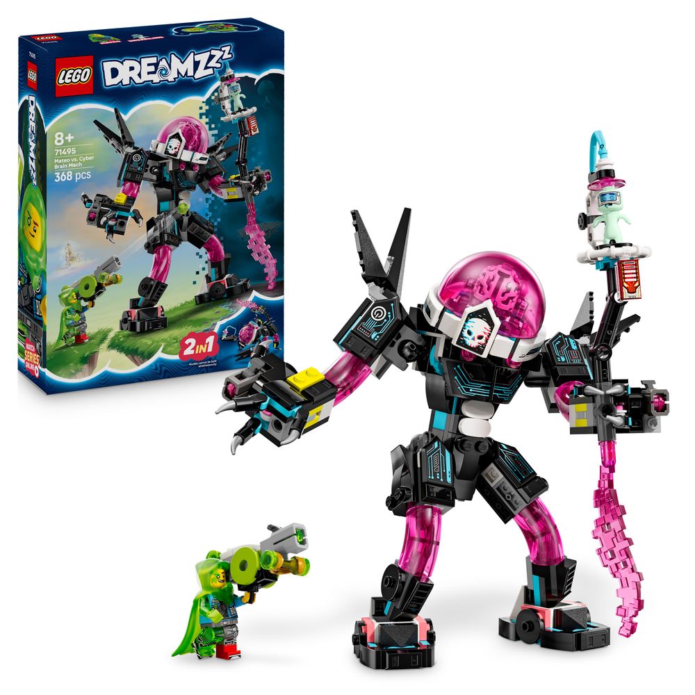 LEGO DREAMZzz 71495 Mateo vs. Cyber Brain Mech 8