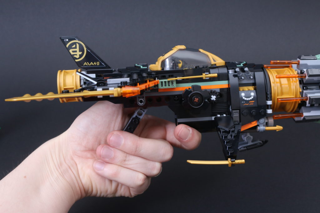 LEGO NINJAGO Legacy 71736 Boulder Blaster review 11