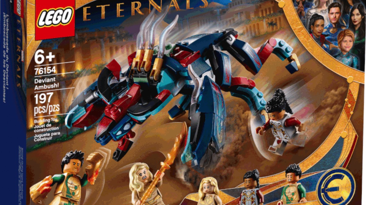 Do LEGO Marvel Eternals sets hint at a difference between the MCU and the comics?