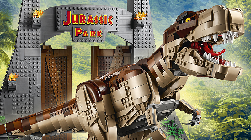 LEGO Jurassic World 75936 Jurassic Park: T. rex Rampage available now