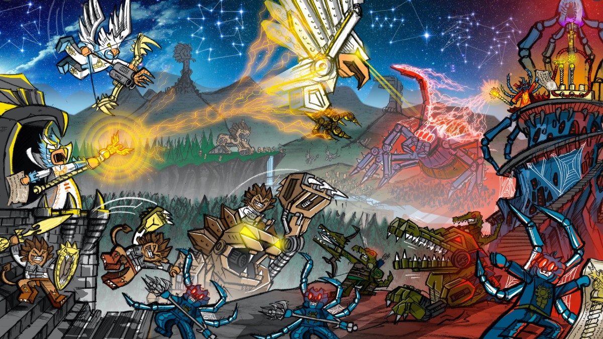 LEGO Legends of Chima concept art showcases early designs for the in-house theme