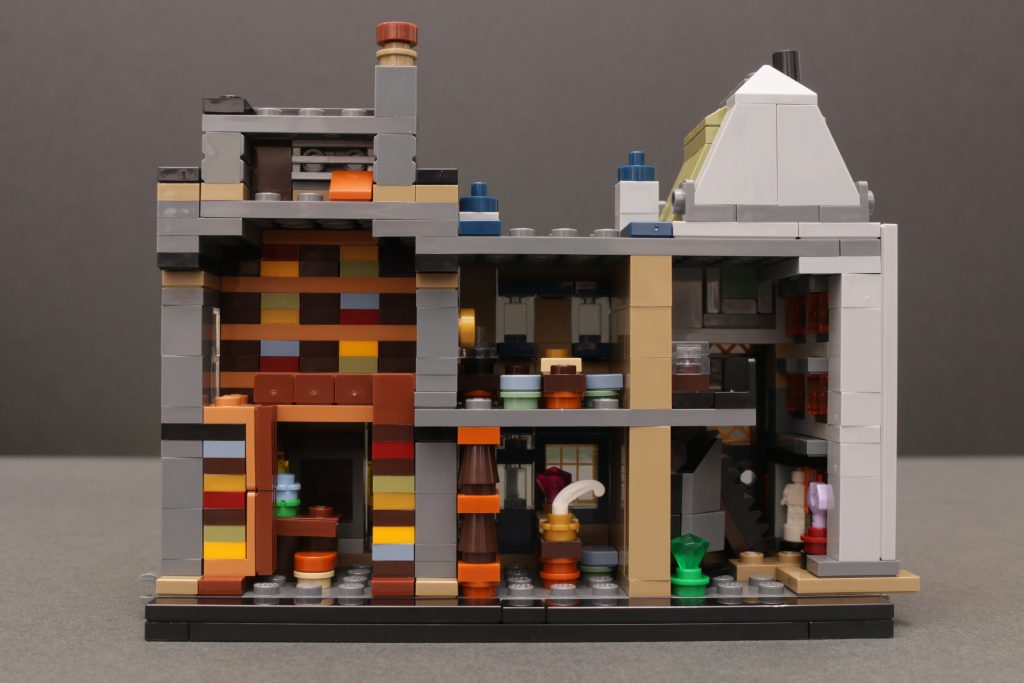 LEGO Harry Potter 76444 Diagon Alley Wizarding Shops review 32 1024x683