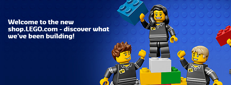New look for shop.LEGO.com