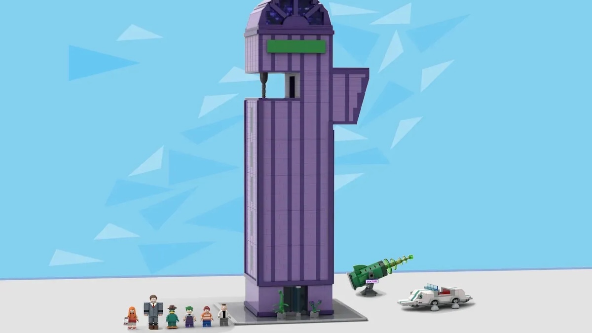 Doofenshmirtz chases Phineas and Ferb into LEGO Ideas 10K club