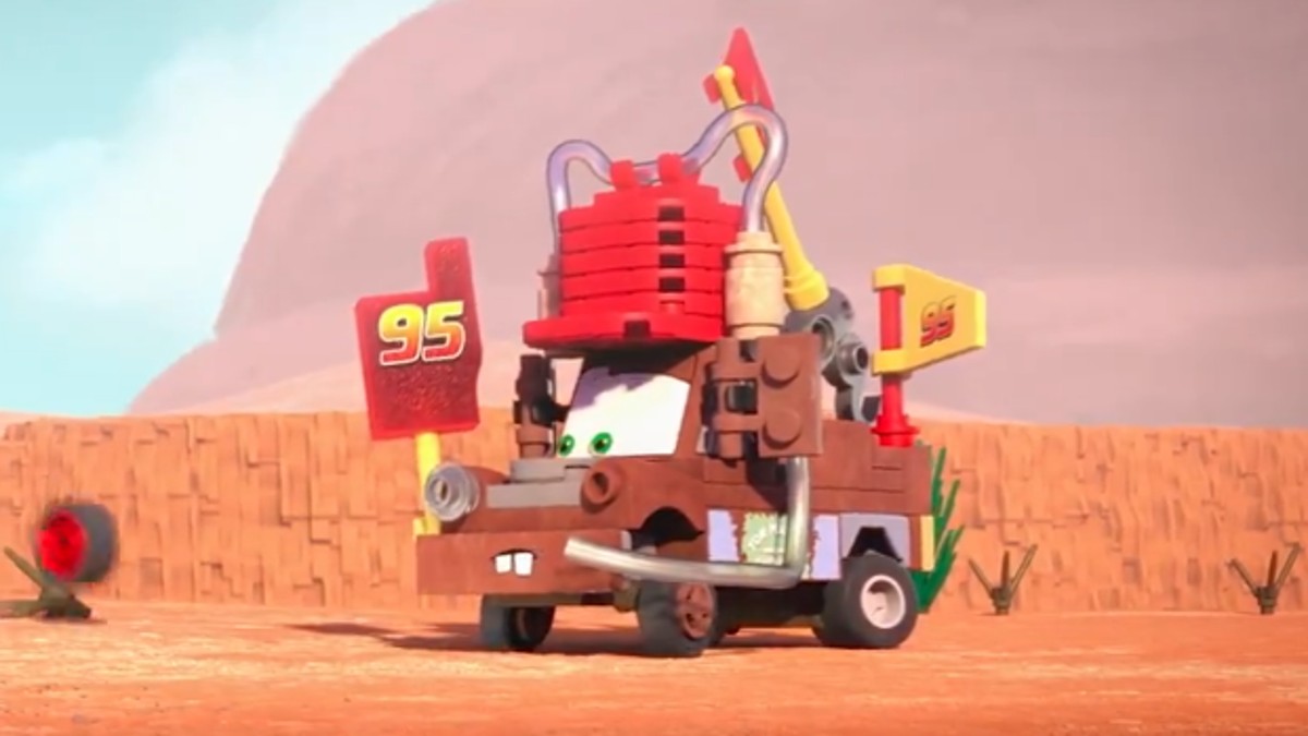 LEGO Pixar BrickToons Cars clip revealed