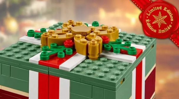 Free LEGO 40292 Christmas Gift Box with select purchases at US LEGO online store