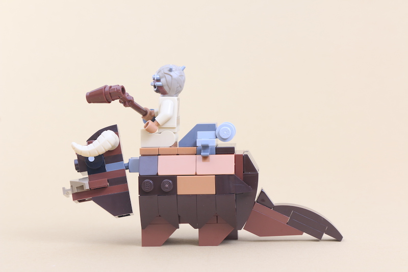 LEGO Star Wars Microfighters 75263 Resistance Y wing 75264 Kylo Ren’s Shuttle and 75265 T 16 Skyhopper vs Bantha review 37