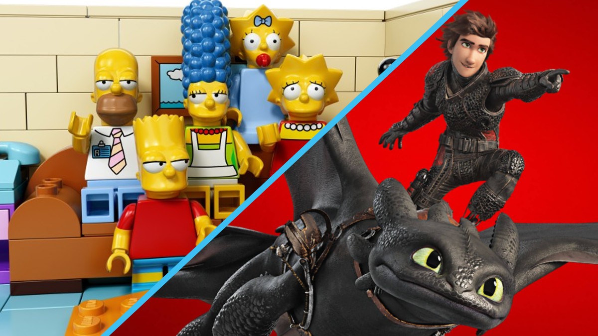 LEGO The Simpsons and How to Train Your Dragon rumoured for 2025