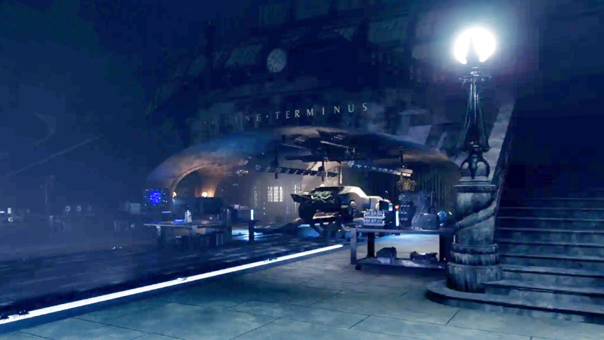 Closer look at The Batman's Batcave compares it to the LEGO set