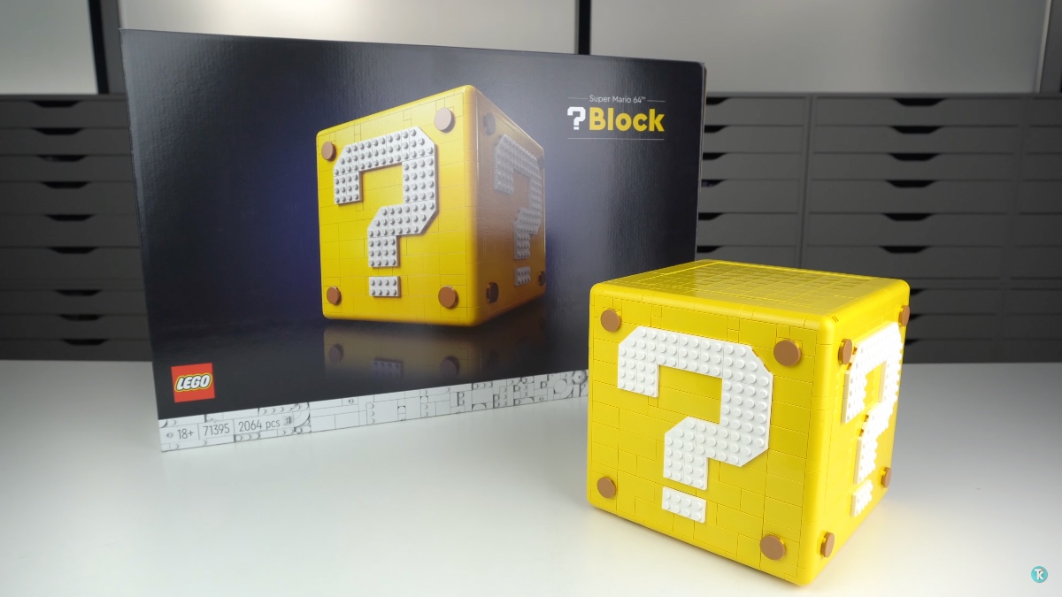 The first reviews of LEGO Nintendo 71395 Super Mario 64 Question Mark Block are here