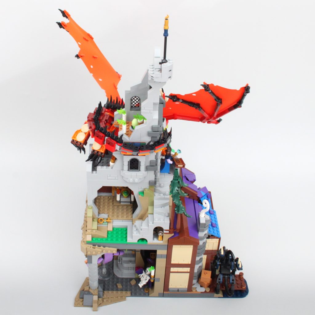 LEGO Ideas 21348 red dragons tale dungeons and dragons review 3 1024x1024