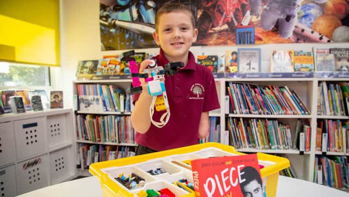 LEGO Education partner Raising Robots gifts boy the chance to build his own LEGO arm