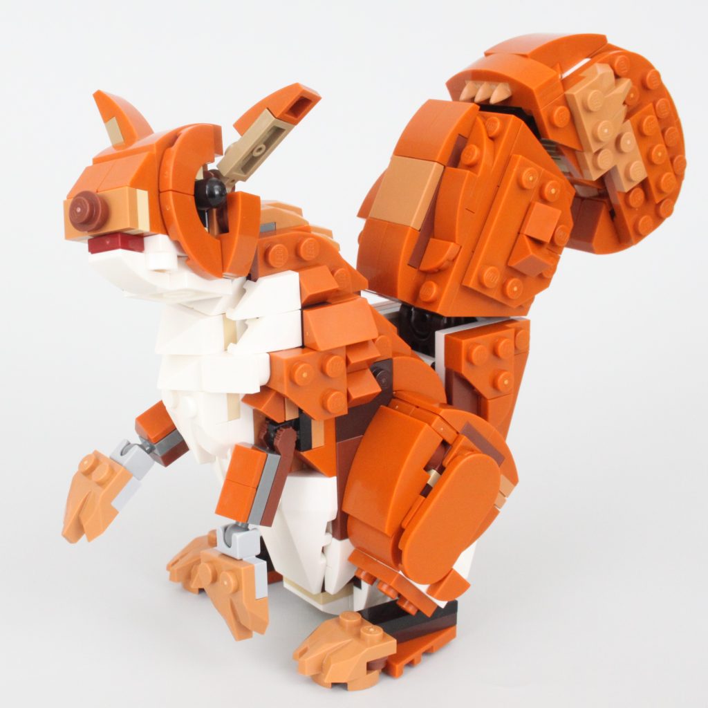 lego creator 3 in 1 31154 forest animals red fox review squirrel model 6 1024x1024