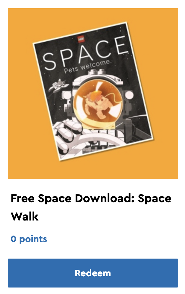 LEGO Space Posters 1
