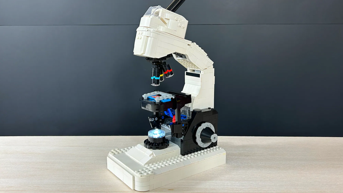 LEGO Microscope is the focus of the next LEGO Ideas 10K submission