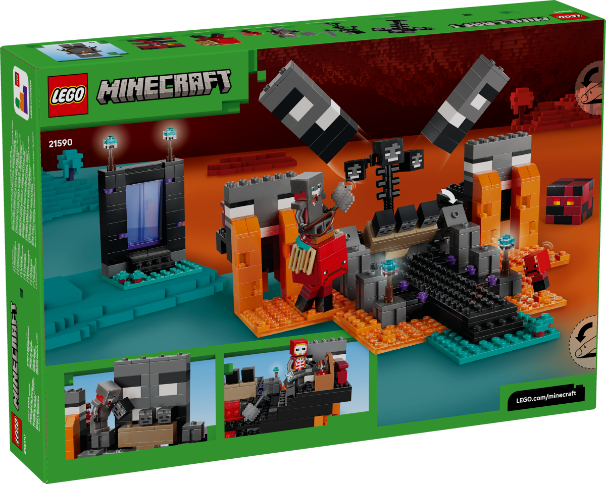 LEGO Minecraft 21590 Wither Battle box back 1200x959