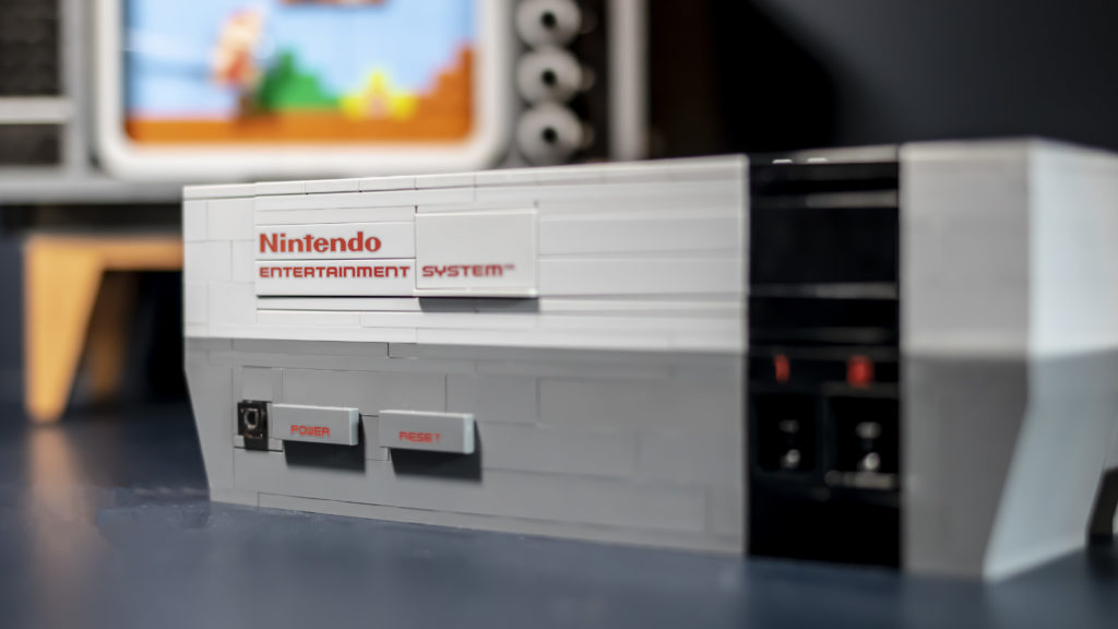 LEGO nes console power switch
