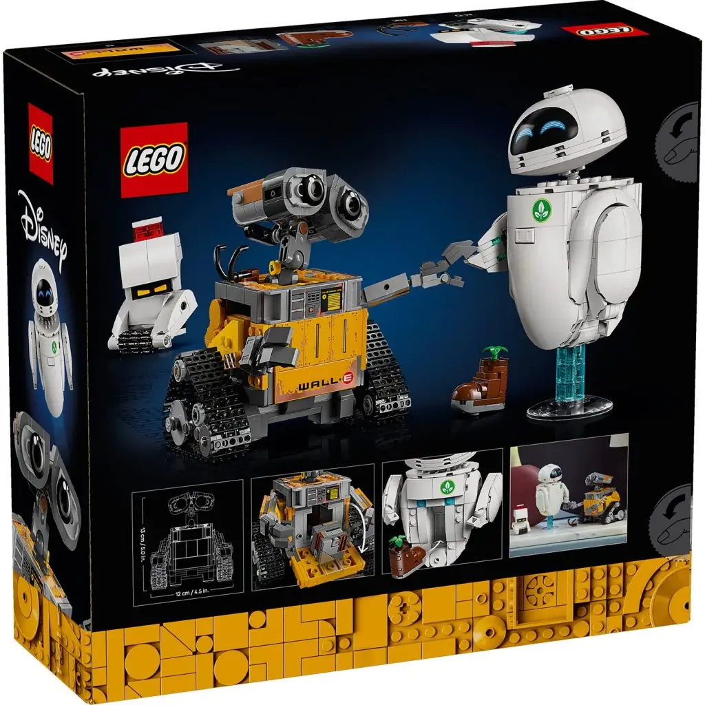 LEGO Disney 43279 WALL•E and EVE box back 1024x1024