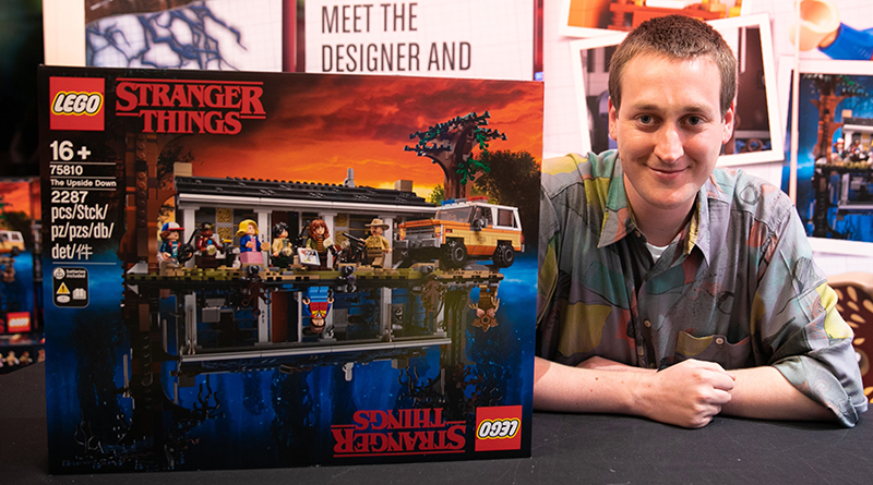 Inside LEGO Stranger Things 75810 The Upside Down with Model Designer Justin Ramsden