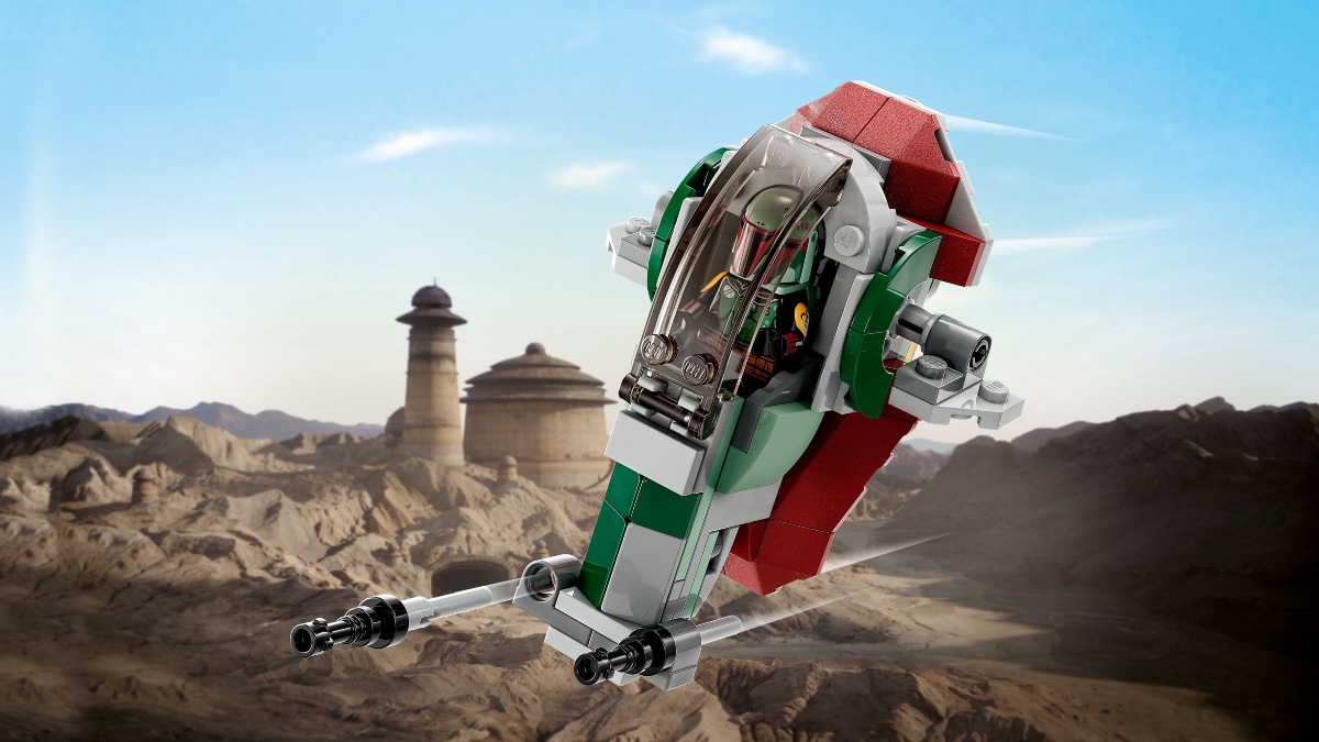 WATCH: LEGO Star Wars 75344 Boba Fett's Starship Microfighter speed review