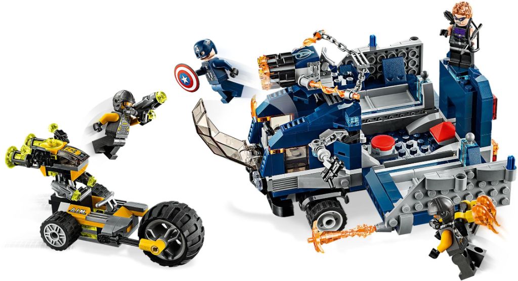 LEGO Marvel 76143 Avengers Truck Take down 4