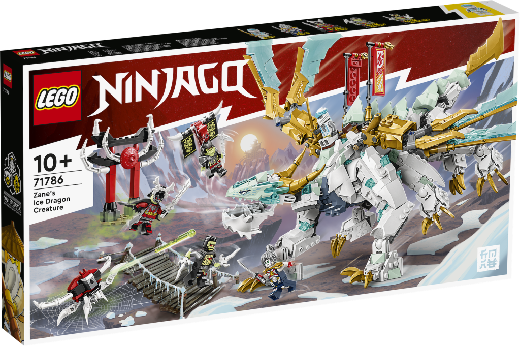 LEGO NINJAGO 71786 Zanes Ice Dragon Creature 1 1024x681