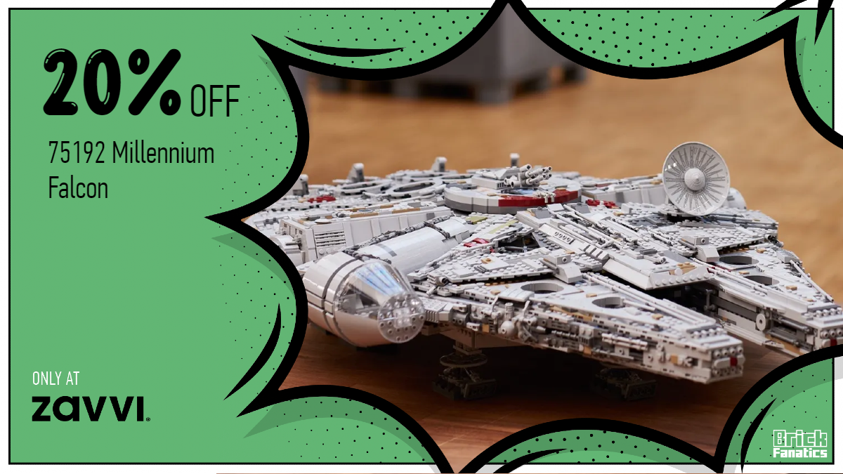 Massive 20% off LEGO Star Wars 75192 Millennium Falcon 