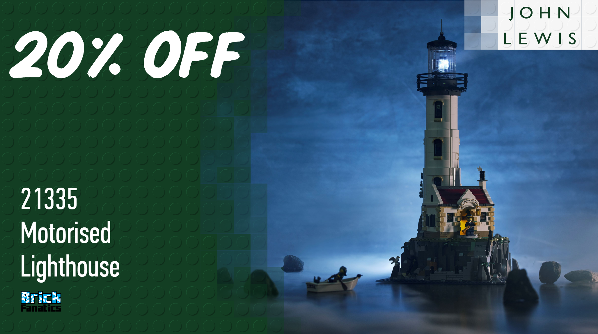 Ever-popular LEGO Ideas Lighthouse gets price slashed at John Lewis