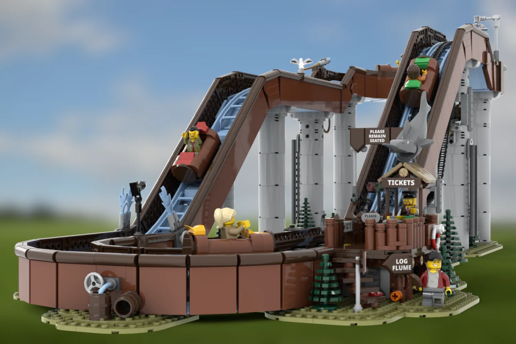LEGO Ideas Working Log Flume 2 1024x683