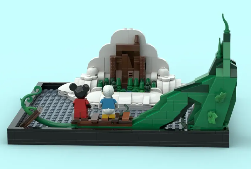 LEGO Ideas disney 100 challenge mickey and the beanstalk