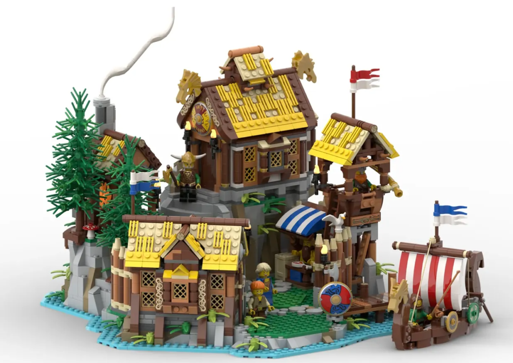 LEGO Ideas Viking Village 1 1 1024x725