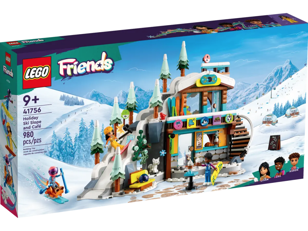 LEGO Friends 41756 Holiday Ski Slope and Cafe box front 1024x769