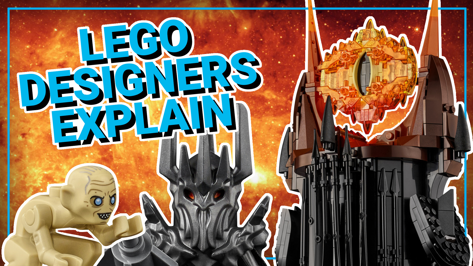 How LEGO The Lord of the Rings Barad-dûr got made