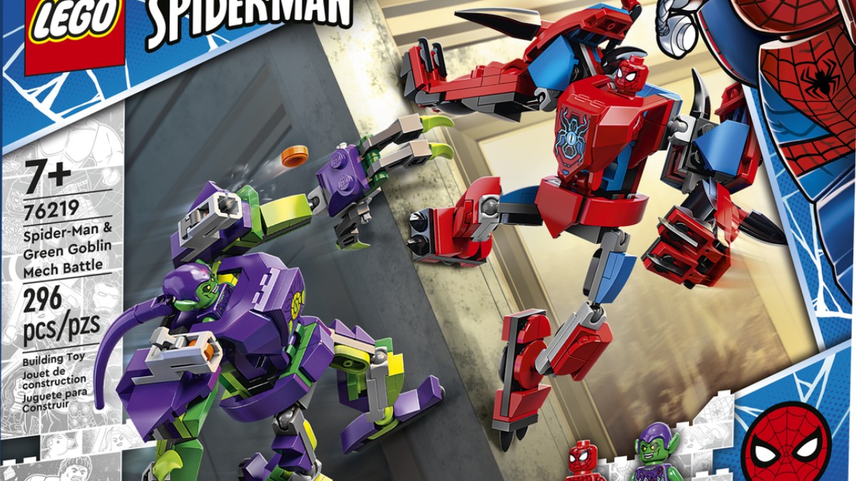 LEGO Marvel 76219 Spider-Man & Green Goblin Mech Battle images revealed