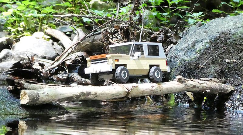 Brick Pic of the Day: Water crossing