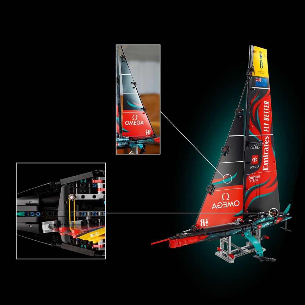 LEGO Technic 42174 Emirates Team New Zealand AC75 Racing Yacht 6