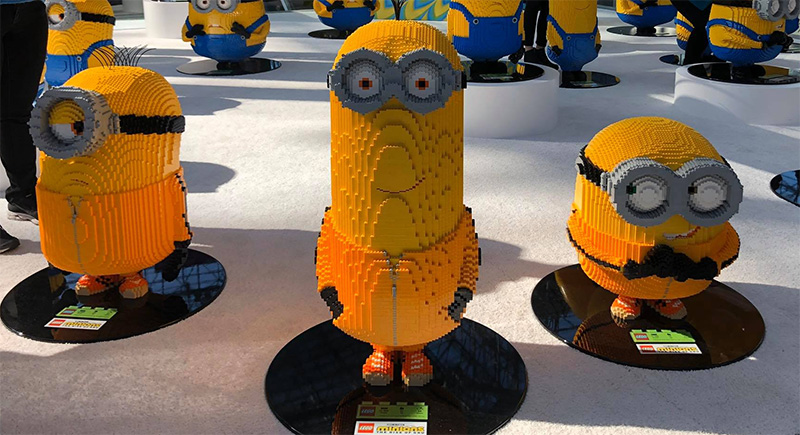 LEGO Minions take over New York Toy Fair 2020