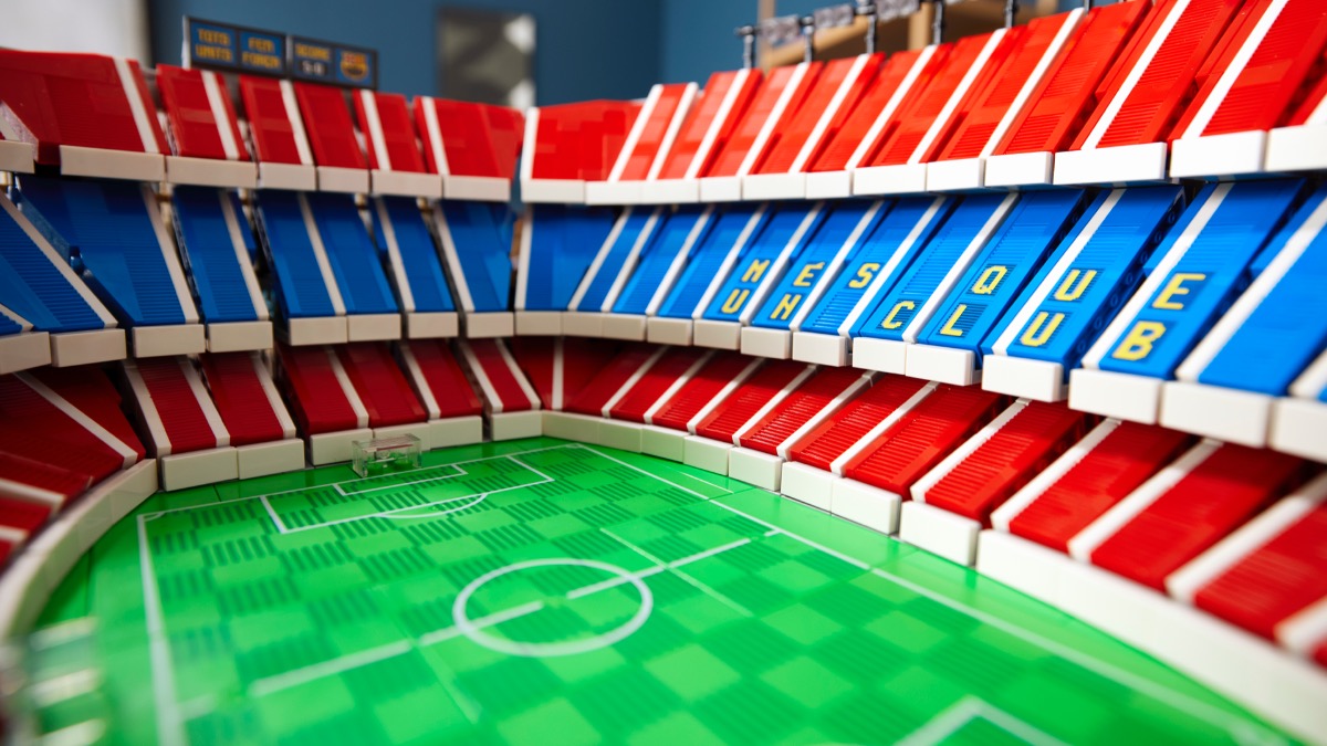 Win a copy of LEGO for Adults 10284 Camp Nou – FC Barcelona