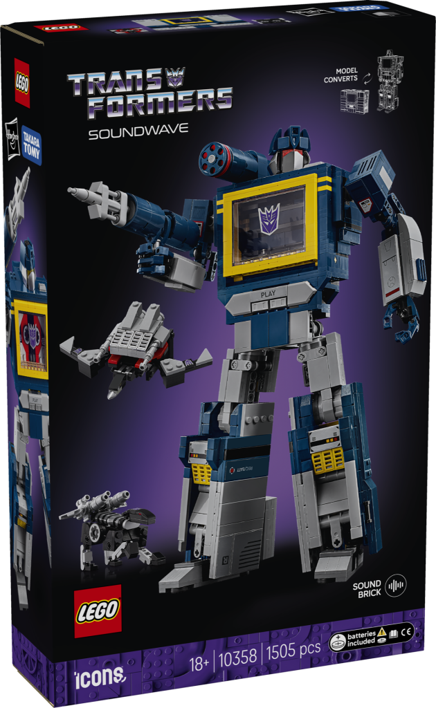 LEGO Icons 10358 Transformers Soundwave 3 630x1024