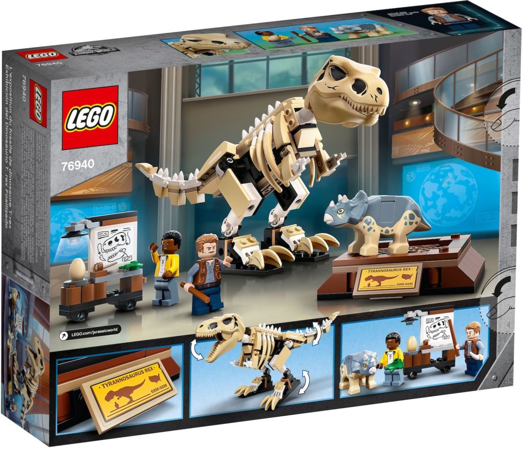 LEGO Jurassic World 76940 T. rex Dinosaur Fossil Exhibition 2