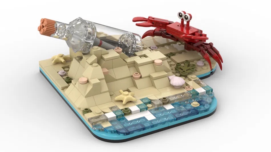 LEGO Ideas Message in a Bottle