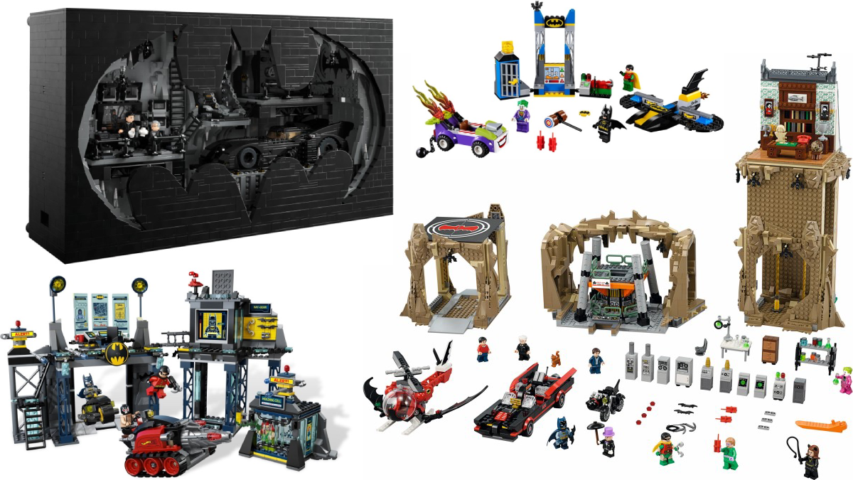 Every LEGO Batcave, ranked